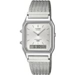 Casio Vintage Edgy Collection Sunray Dial - Mesh Strap