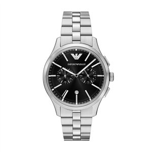 Emporio Armani Chronograph Stainless Steel Black Dial Quartz AR11691 Men's Watch