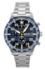 AVI-8 Hawker Hurricane Chronograph Limited Edition Blue Horizon Dial Quartz AV-4130-22 Men's Watch With Extra Strap