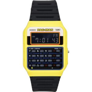 Casio Standard Digital PAC-MAN Collaboration Bio-Based Resin Strap Quartz CA-53WPC-1B Unisex Watch