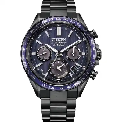 CC4059-64L Citizen Attesa Titanium Eco drive Satellite Wave-GPS Special Pack Men's Watch (CC4059-64L)