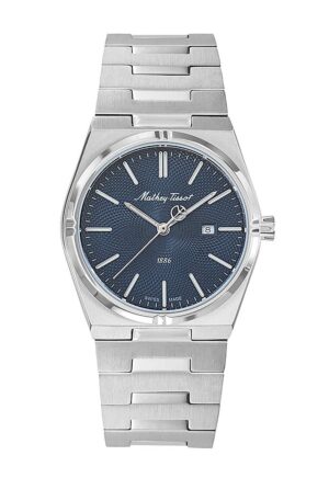 Mathey-Tissot Zeus Stainless Steel Blue Dial Quartz D118ABU Women's Watch