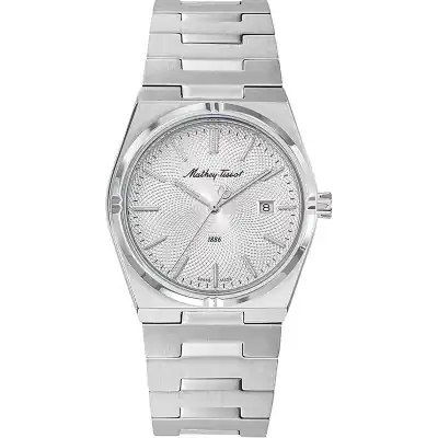 Mathey-Tissot Zeus Stainless Steel Silver Dial Quartz D118AS Women's Watch