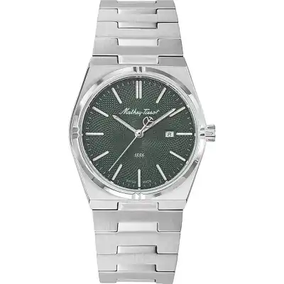 Mathey-Tissot Zeus Stainless Steel Green Dial Quartz D118AV Women's Watch