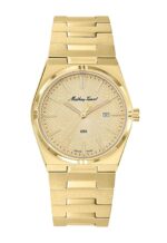 Mathey-Tissot Zeus Gold Tone Stainless Steel Champagne Dial Quartz D118PDI Women's Watch