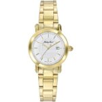 Mathey-Tissot City Metal Gold Tone Stainless Steel White Dial Quartz D31186MPI Women's Watch