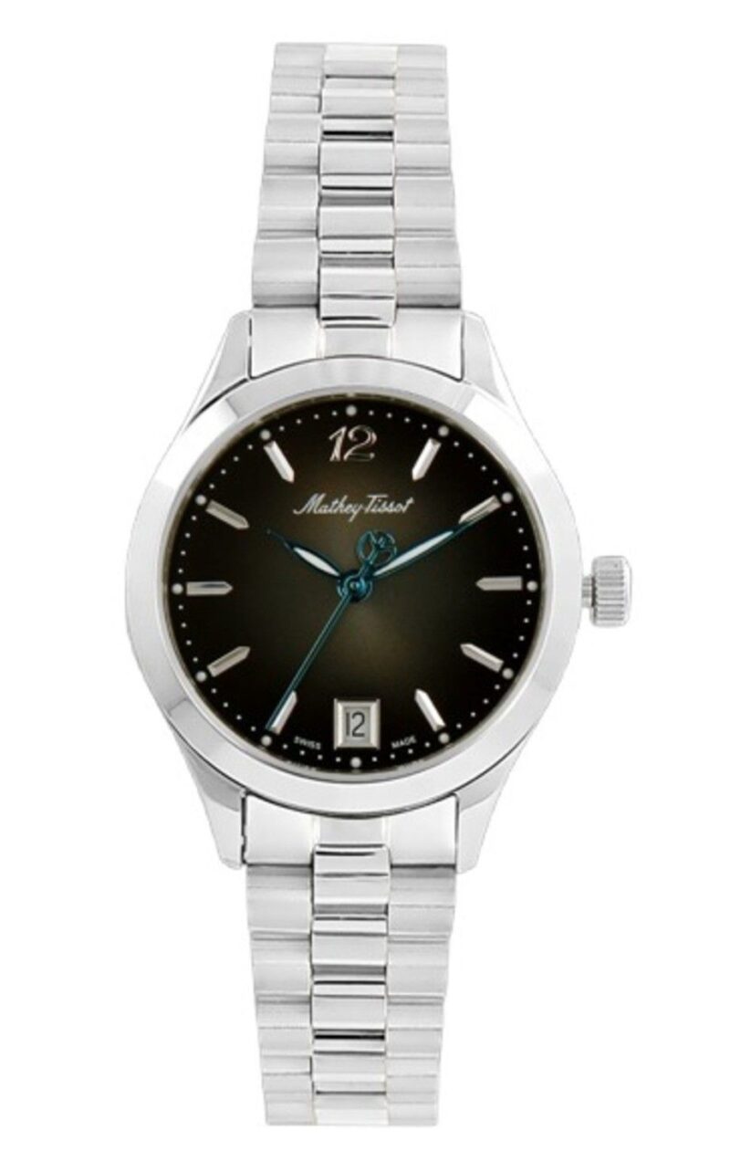 Mathey-Tissot Urban Stainless Steel Black Dial Quartz D411MAN Women's Watch