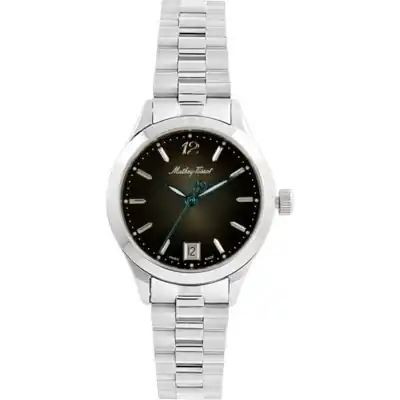 Mathey-Tissot Urban Stainless Steel Black Dial Quartz D411MAN Women's Watch