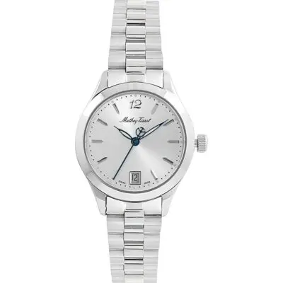 Mathey-Tissot Urban Stainless Steel Silver Dial Quartz D411MAS Women's Watch