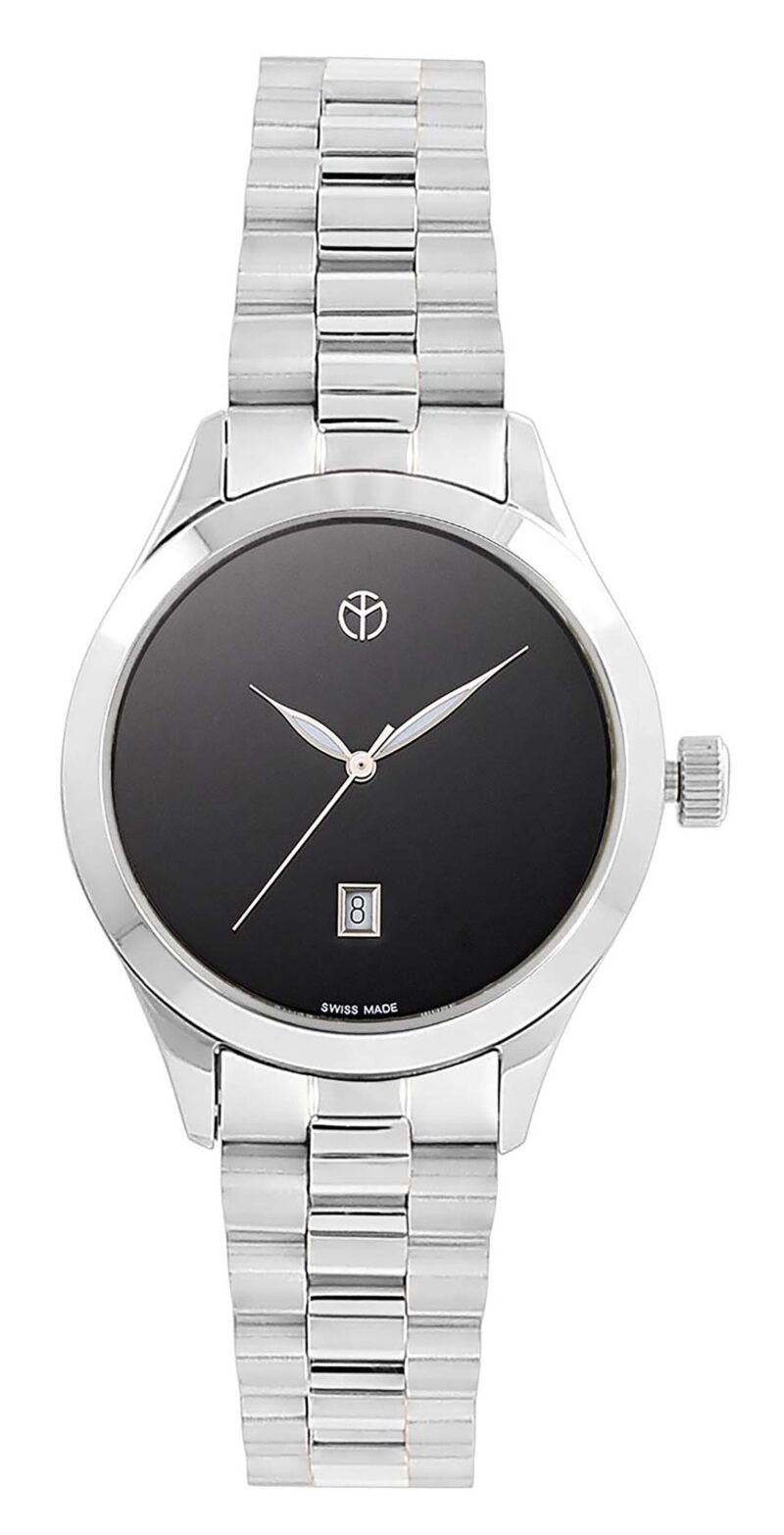 Mathey-Tissot Urban Metal Black Dial Quartz D411MNM Women's Watch