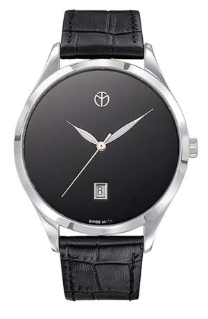 Mathey-Tissot Urban Leather Strap Black Dial Quartz D411NM Women's Watch