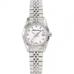 Mathey-Tissot Mathy II Stainless Steel White Dial Quartz D710AI Women's Watch