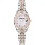 Mathey-Tissot Mathy II Two Tone Stainless Steel White Dial Quartz D710RA Women's Watch