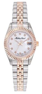 Mathey-Tissot Mathy II Two Tone Stainless Steel White Dial Quartz D710RA Women's Watch