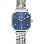Mathey-Tissot Monsoon Square Stainless Steel Blue Dial Quartz D7917ABU Women's Watch
