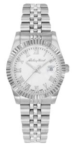 Mathey-Tissot Mathy III Roman Stainless Steel White Dial Quartz D810ABR Women's Watch