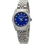 Mathey-Tissot Mathy III Stainless Steel Blue Dial Quartz D810ABU Women's Watch