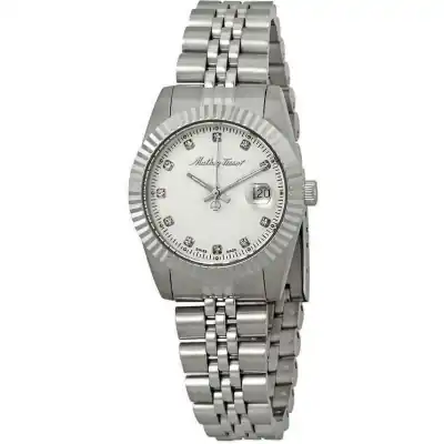 Mathey-Tissot Mathy III Stainless Steel Silver Dial Quartz D810AI Women's Watch