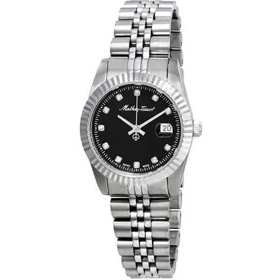 Mathey-Tissot Mathy III Stainless Steel Black Dial Quartz D810AN Women's Watch