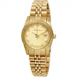 Mathey-Tissot Mathy III Gold Tone Stainless Steel Gold Dial Quartz D810PDI Women's Watch