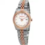 Mathey-Tissot Mathy III Two Tone Stainless Steel White Dial Quartz D810RA Women's Watch