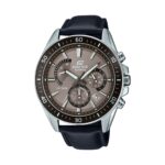 CASIO EDIFICE RETROGRADE CHRONOGRAPH XL LEATHER - TAN BLACK (EFR-552L-5AVUEF) Men WATCHES