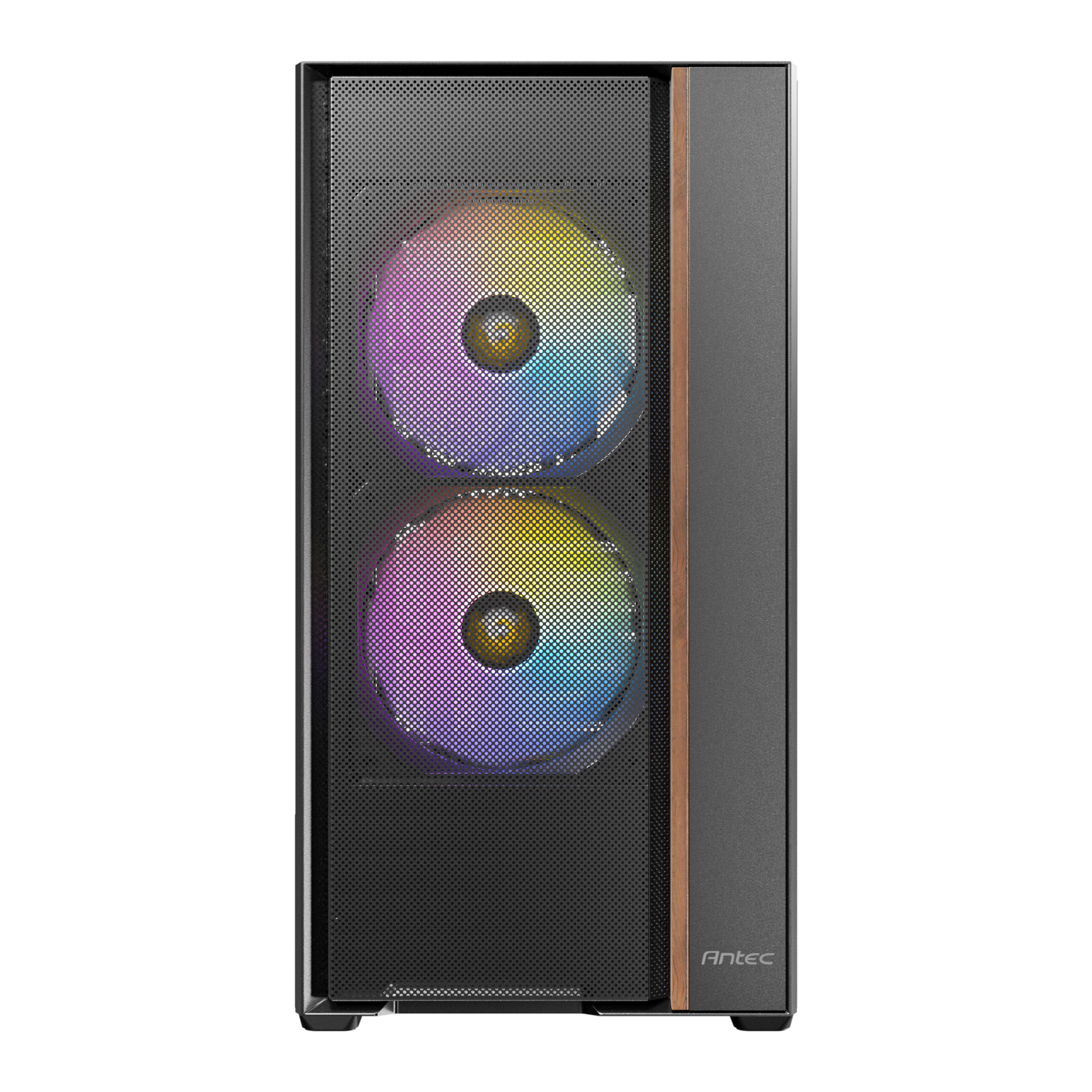Antec FLUX Rear ARGB ATX Mid Tower Gaming Chassis - Black 2 Antec FLUX Rear ARGB ATX Mid Tower Gaming Chassis - Black - Image 2