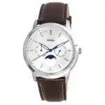 Fossil Neutra Minimalist Moonphase Silver Dial Quartz FS5905 Men's Watch