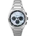 Fossil Everett Chronograph Stainless Steel Blue Dial Quartz FS6105 Men's Watch