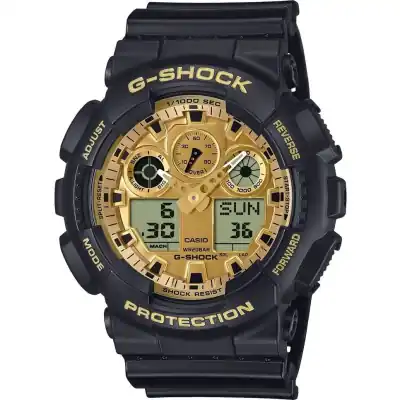Casio G-shock Oversize - Gold Black Serie (GA-100GGB-1A9ER) Men WATCHES