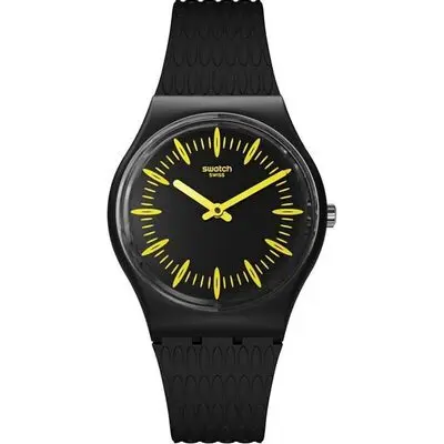 Swatch Giallonero (GB304) Unisex WATCHES