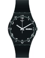 SWATCH OVER BLACK (GB757) Unisex WATCHES