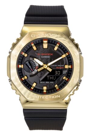 Casio G-Shock G-Steel Analog Digital Smartphone Link Black Dial Solar GBM-2100CX-9A 200M Men's Watch