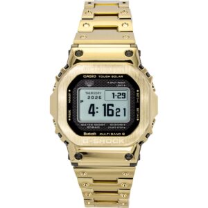 Casio G-Shock Digital Gold Tone Full Metal Smartphone Link Solar GMW-BZ5000GD-9 200M Men's Watch