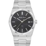 Mathey-Tissot Zeus Stainless Steel Black Dial Quartz H118AN Men's Watch
