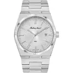 Mathey-Tissot Zeus Stainless Steel Silver Dial Quartz H118AS Men's Watch