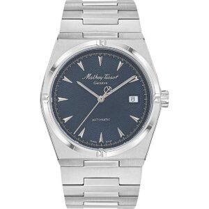 Mathey-Tissot Zeus Stainless Steel Blue Dial Quartz H118ATABU Men's Watch