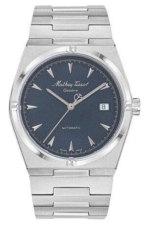 Mathey-Tissot Zeus Stainless Steel Blue Dial Quartz H118ATABU Men's Watch