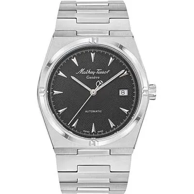 Mathey-Tissot Zeus Stainless Steel Black Dial Automatic H118ATAN Men's Watch