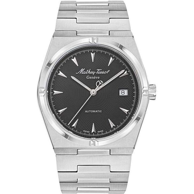 Mathey-Tissot Zeus Stainless Steel Black Dial Automatic H118ATAN Men's Watch