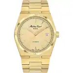 Mathey-Tissot Zeus Yellow Gold Tone Stainless Steel Champagne Dial Automatic H118ATPDI Men's Watch