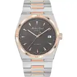 Mathey-Tissot Zeus Two Tone Stainless Steel Grey Dial Automatic H118ATRS Men's Watch