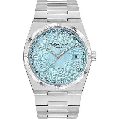 Mathey-Tissot Zeus Stainless Steel Blue Dial Automatic H118ATSK Men's Watch