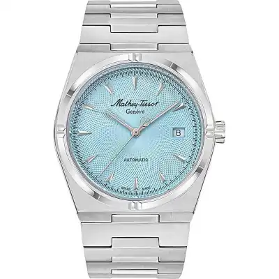 Mathey-Tissot Zeus Stainless Steel Blue Dial Automatic H118ATSK Men's Watch