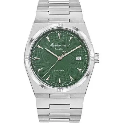 Mathey-Tissot Zeus Stainless Steel Green Dial Automatic H118ATV Men's Watch