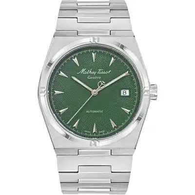 Mathey-Tissot Zeus Stainless Steel Green Dial Automatic H118ATV Men's Watch
