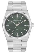 Mathey-Tissot Zeus Stainless Steel Green Dial Quartz H118AV Men's Watch