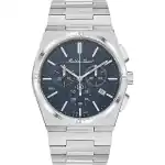 Mathey-Tissot Zeus Chrono Stainless Steel Blue Dial Quartz H118CHABU Men's Watch