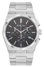 Mathey-Tissot Zeus Chrono Stainless Steel Black Dial Quartz H118CHAN Men's Watch