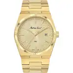 Mathey-Tissot Zeus Gold Tone Stainless Steel Champagne Dial Quartz H118PDI Men's Watch